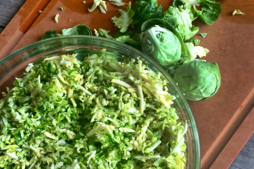 Brussels Sprout Slaw 