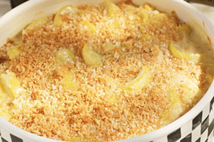 Cheesy Squash Casserole