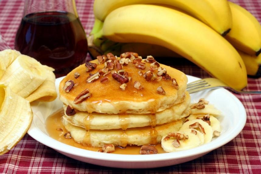 Banana Nut Pancakes